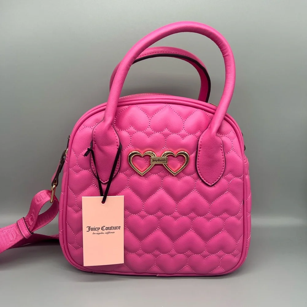 Juicy couture straight from the heart satchel purse